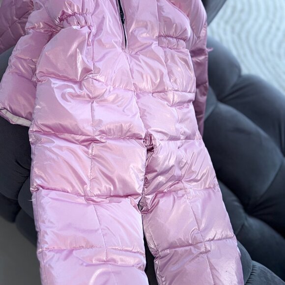 BILA Kids Puffer Snowsuit Set – Metallic Pink (Jacket + Pants) – Size 4 - Picture 8 of 8